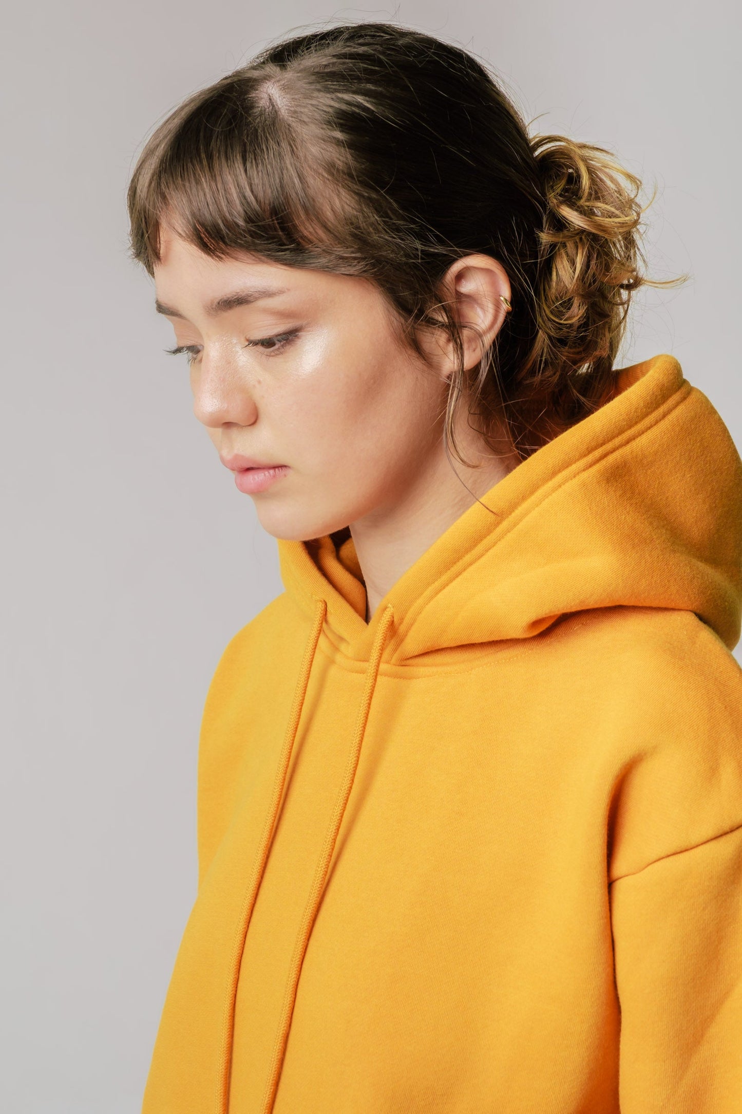 Relaxed Polyfleece Hoodie