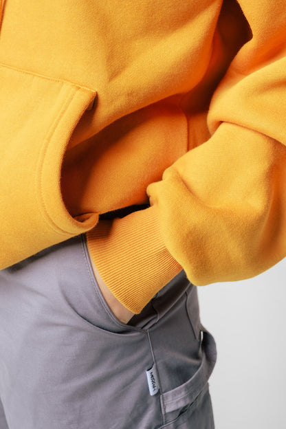 Relaxed Polyfleece Hoodie