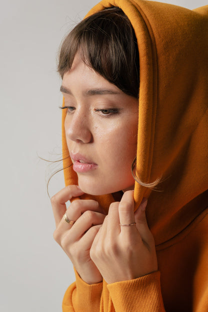 Relaxed Polyfleece Hoodie