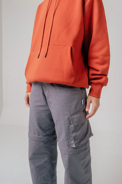 Relaxed Polyfleece Hoodie