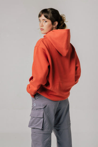 Relaxed Polyfleece Hoodie