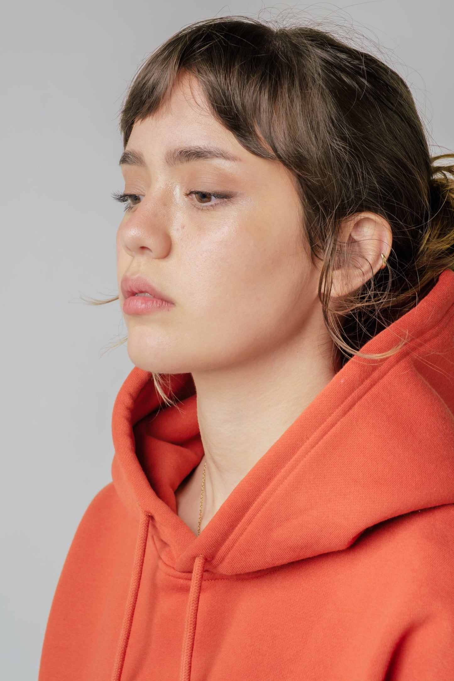 Relaxed Polyfleece Hoodie