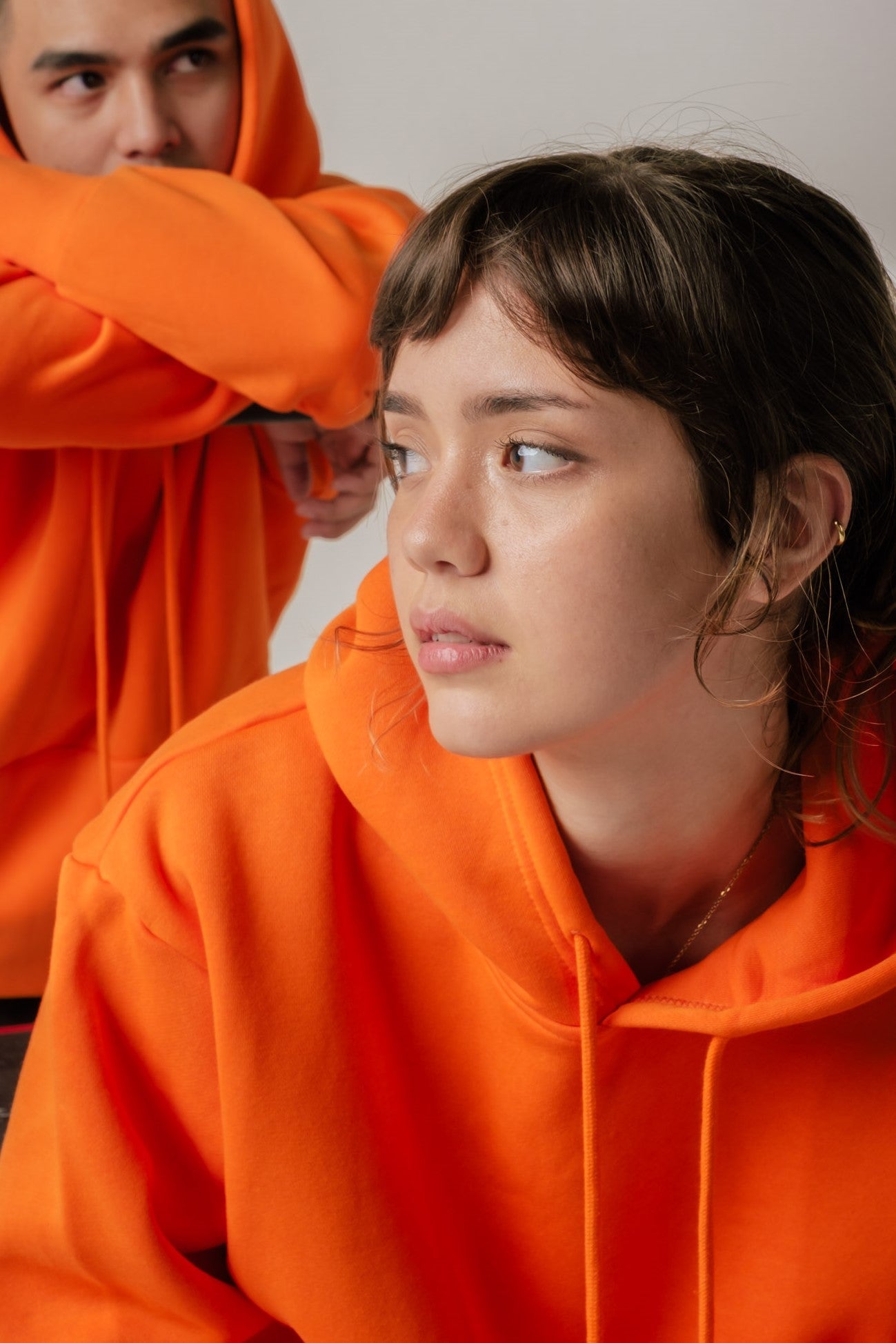 Relaxed Polyfleece Hoodie